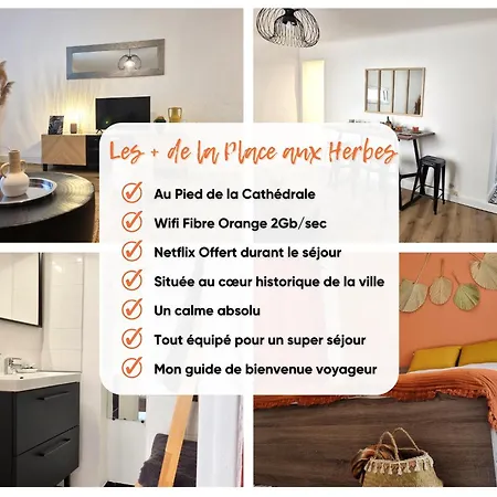 Le Petit Ecusson A La Cathedrale Lägenhet